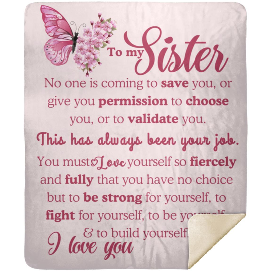To My Sister Blanket (Choice of 3 Styles)