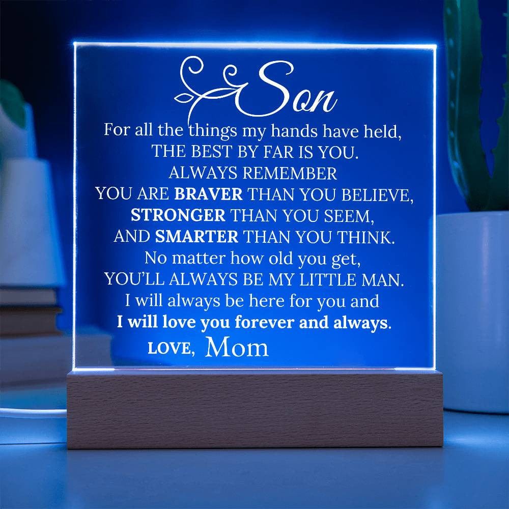 Acrylic Square Plaque
