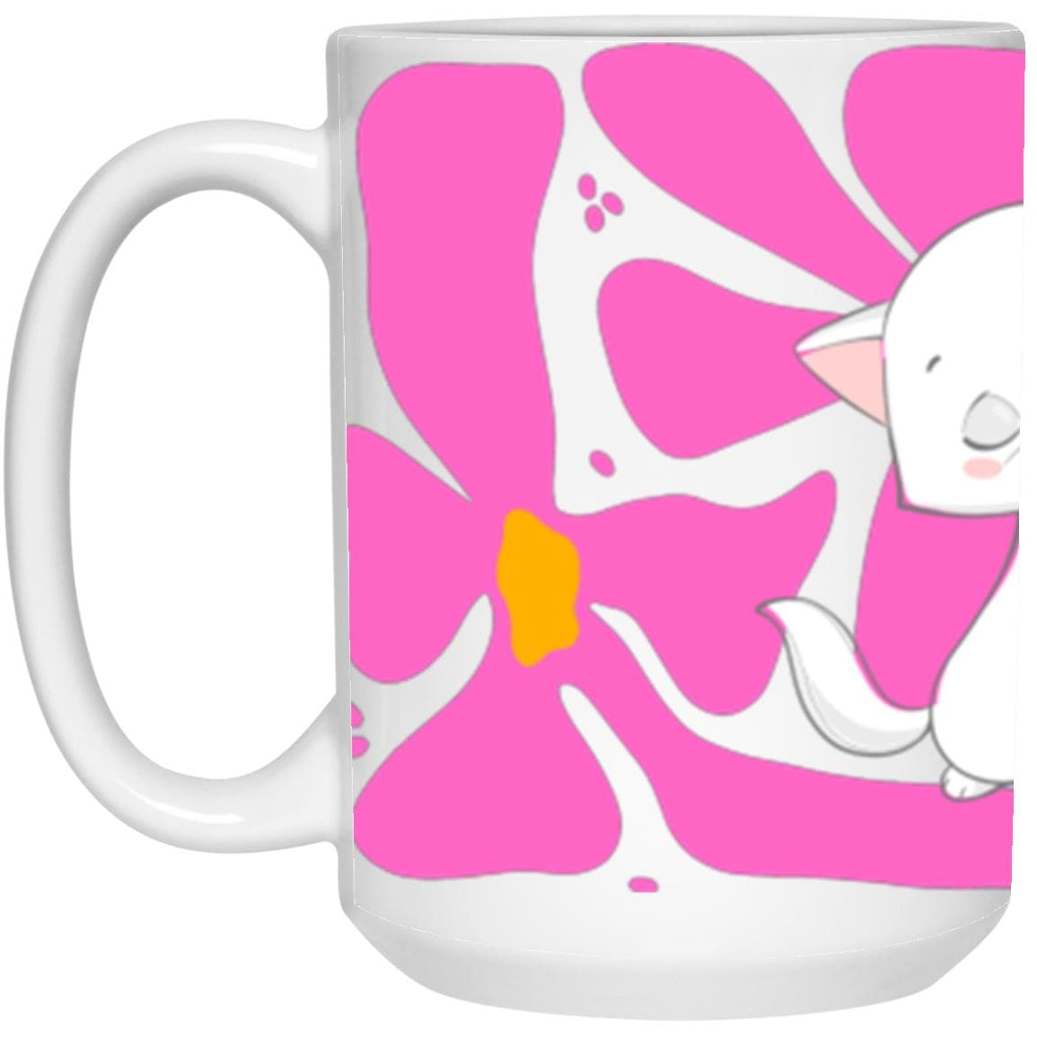 In My Happy Place 15oz White Mug