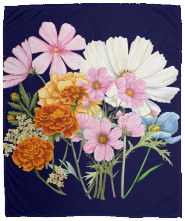 Birthday Flower Blankets