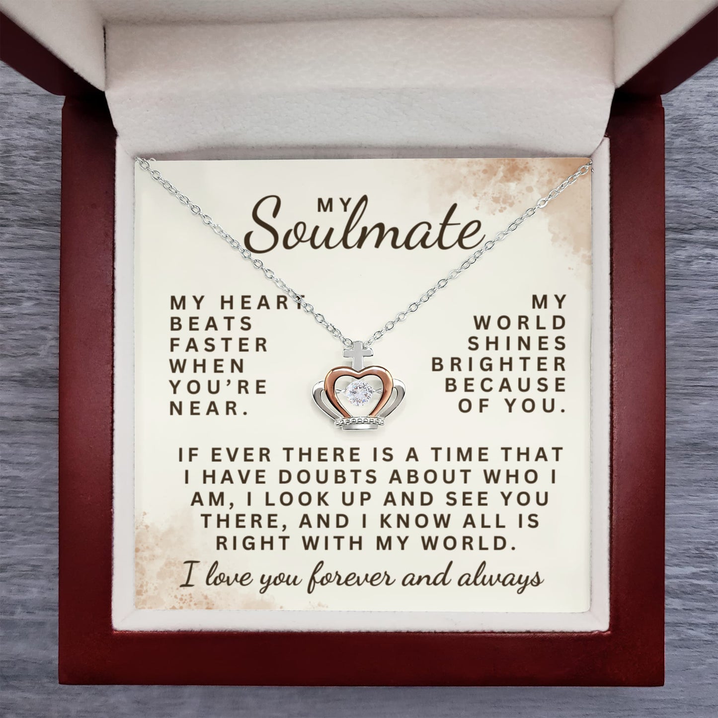 Soulmate, My World Shines Brighter Because of You