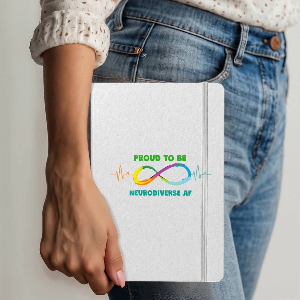 Neurodiverse Journal, Empowering Notebook, Personalized Lined Journal, Creative Organizer, Gift Neurodivergent, Unique Design, Inspirational