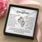 To My Daughter So Proud to Be Your Father Necklace