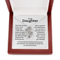 To My Daughter So Proud to Be Your Father Necklace