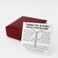 A Gift of Faith, Love & Strength From Wife to Husband Personalized Cross and Heartfelt Message