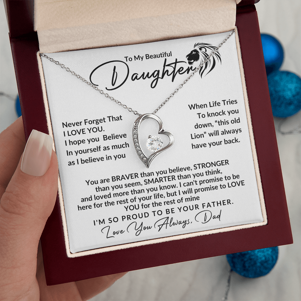 Let Your Beautiful Daughter Know, You ALWAYS Have Her Back