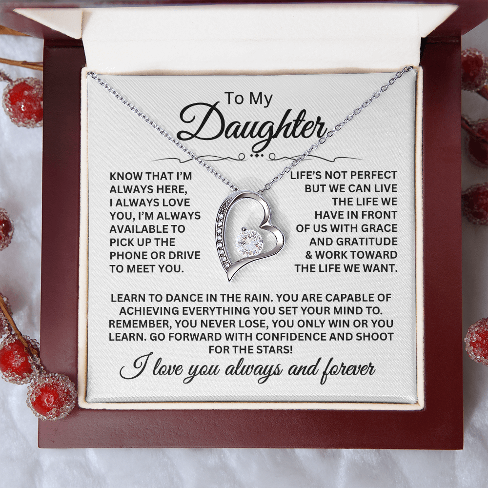 To My Beautiful Daughter, Life's Not Perfect, Dance in the Rain