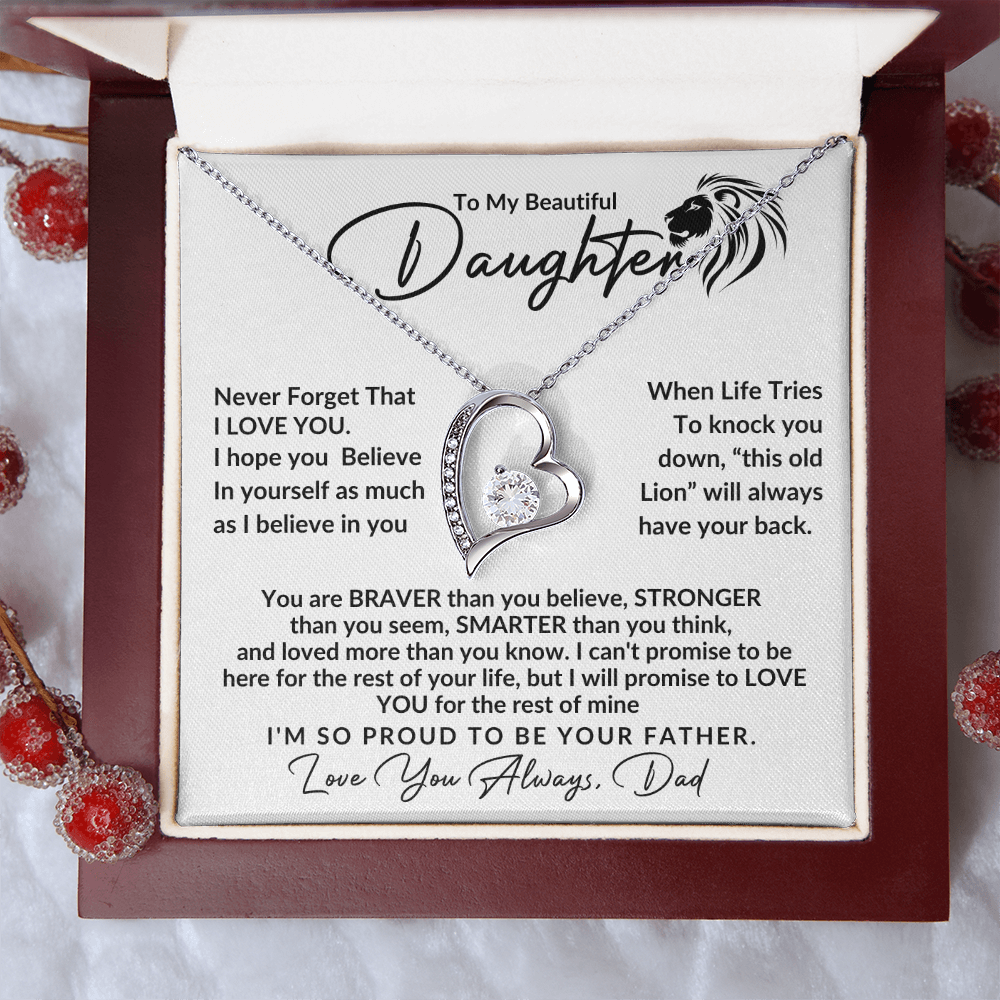 Let Your Beautiful Daughter Know, You ALWAYS Have Her Back