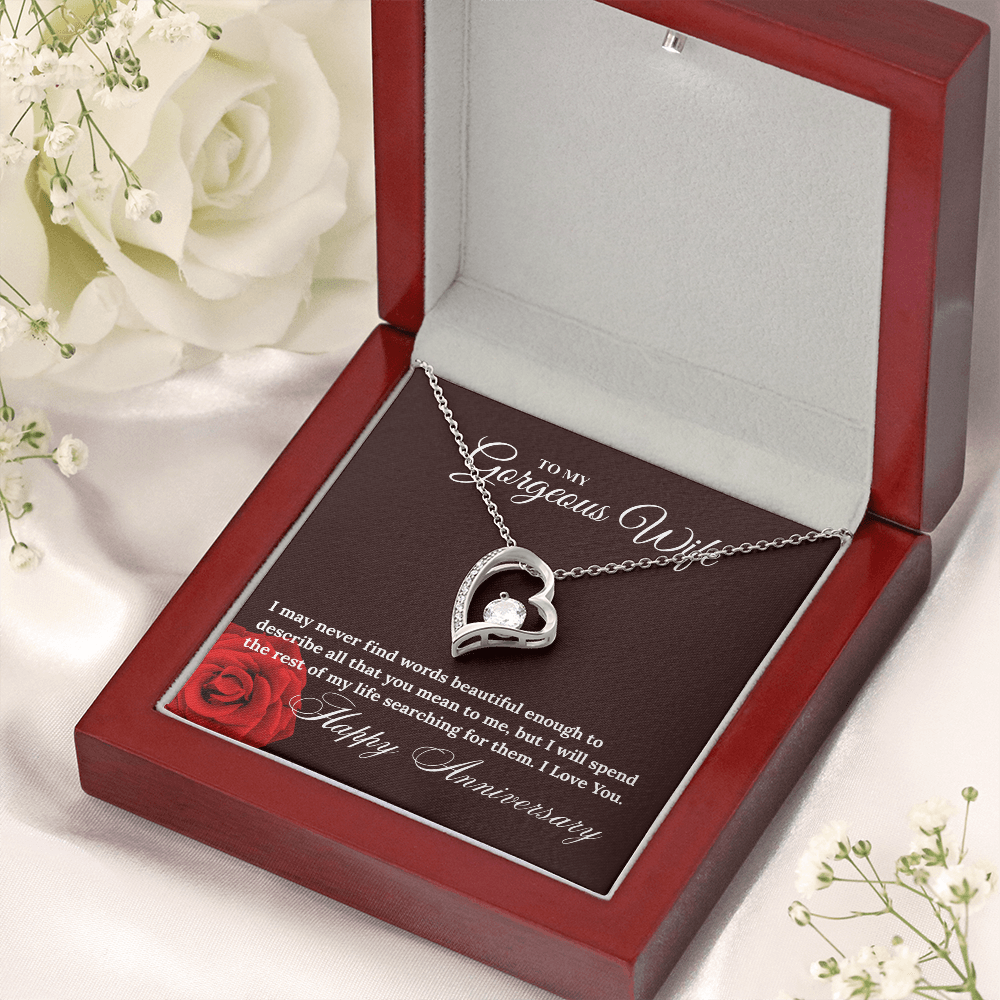 Gorgeous Wife, Happy Anniversary - The Perfect Gift