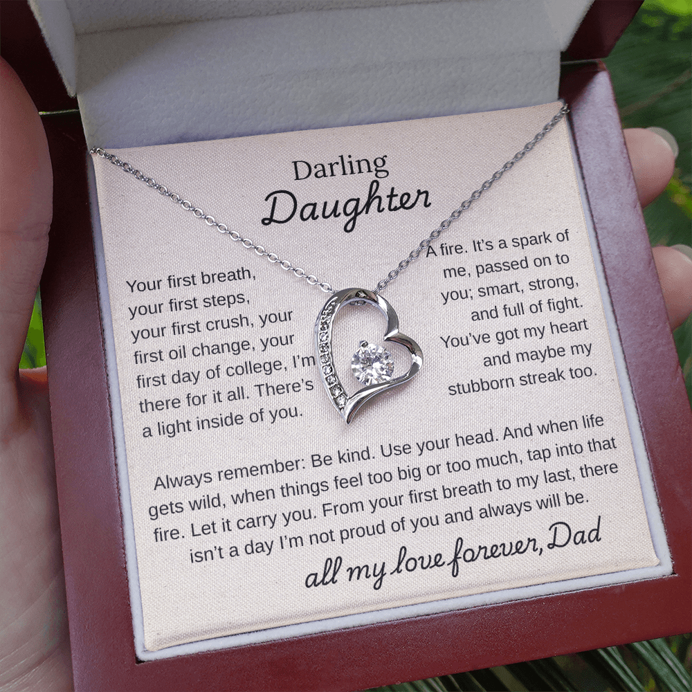 Darling Daughter, You Are Mine and I am So Proud Of You.