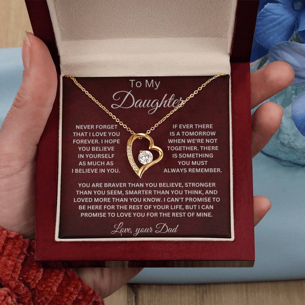 To My Daughter, Love Your Dad