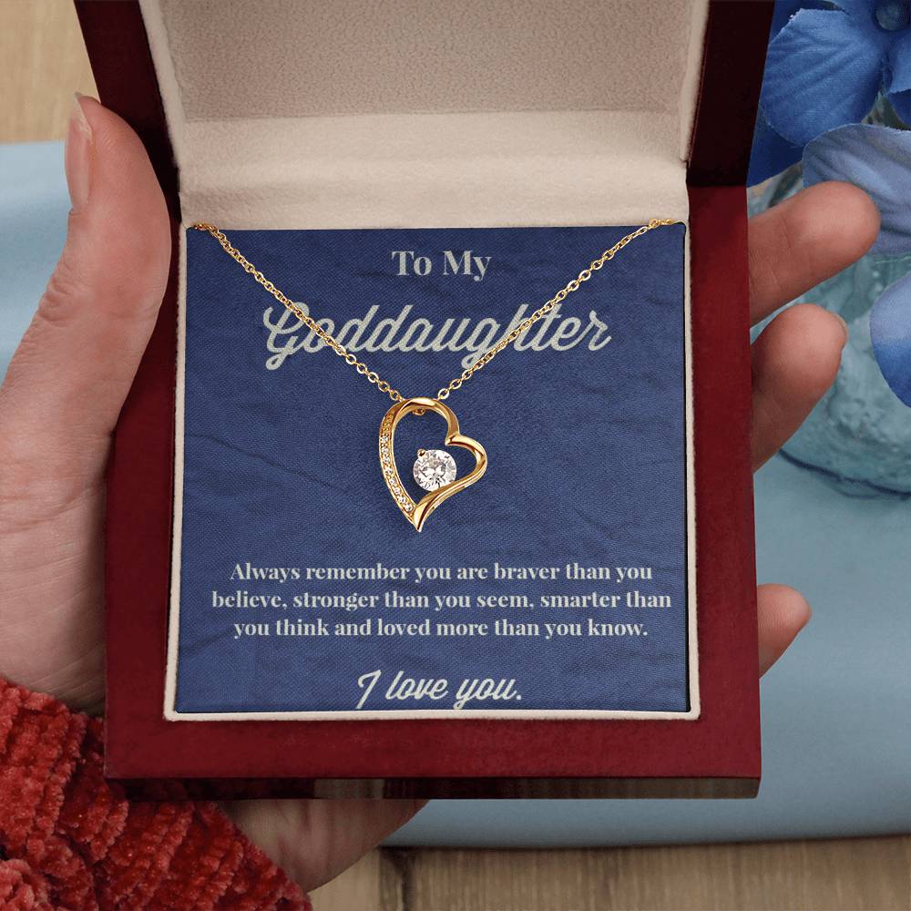To My God Daughter, I Love You, You Are Braver Than You Think
