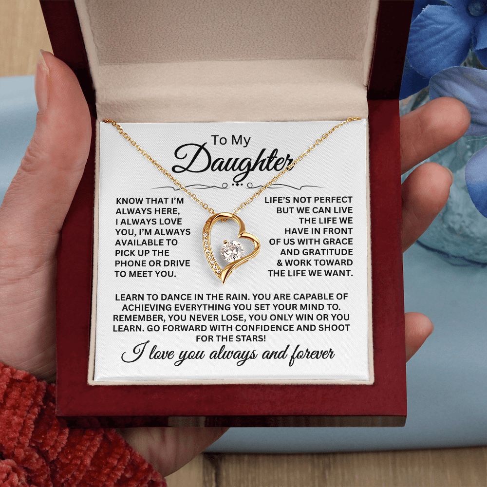 To My Beautiful Daughter, Life's Not Perfect, Dance in the Rain