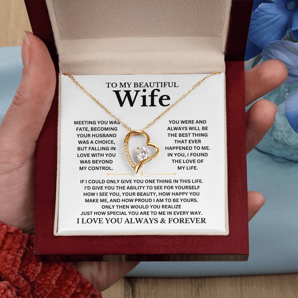 My Beautiful Wife Meeting You Was Fate, Becoming A Husband Was A Choice