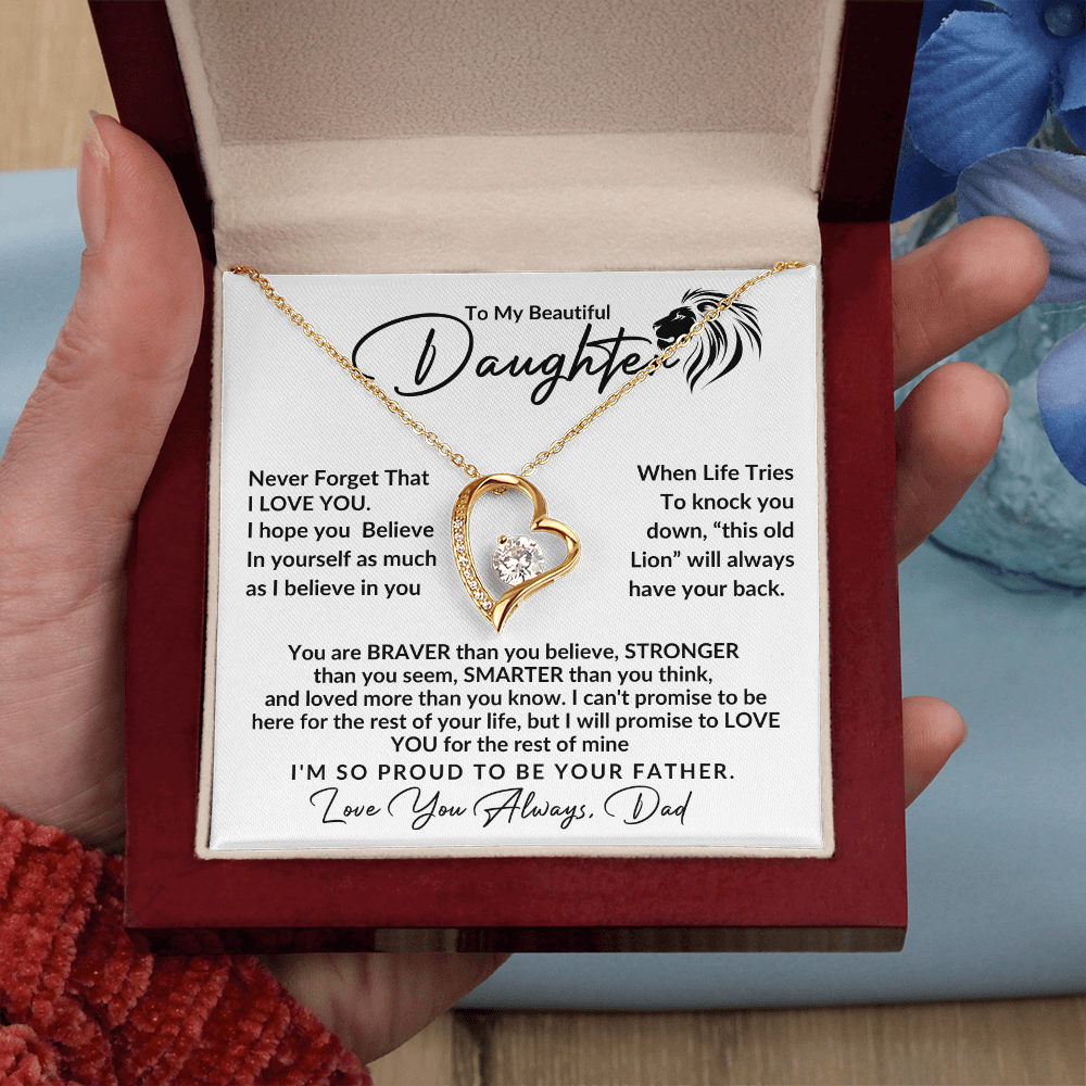 Let Your Beautiful Daughter Know, You ALWAYS Have Her Back