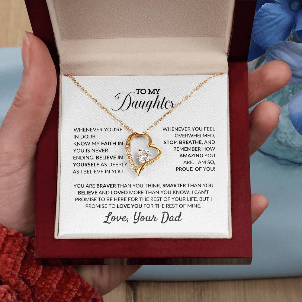To My Daughter, Love Your Dad