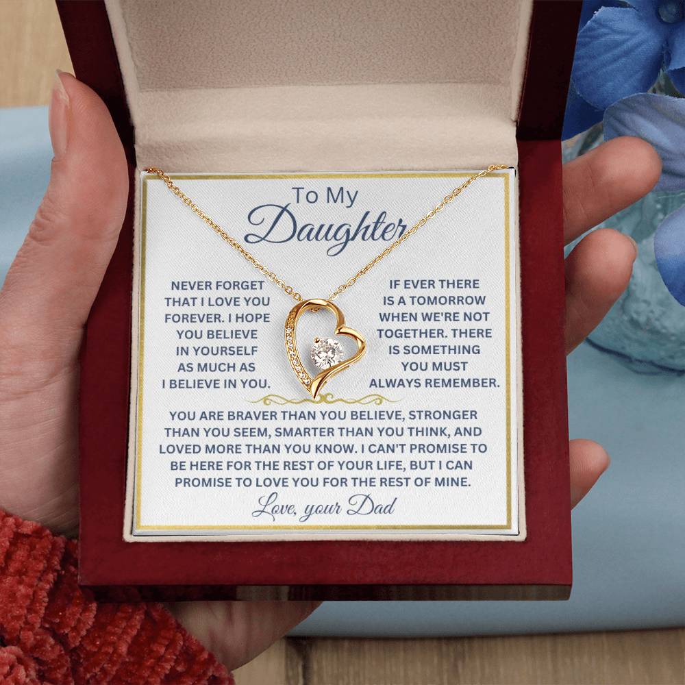 Never Forget Daughter, That I love You, Love Your Dad