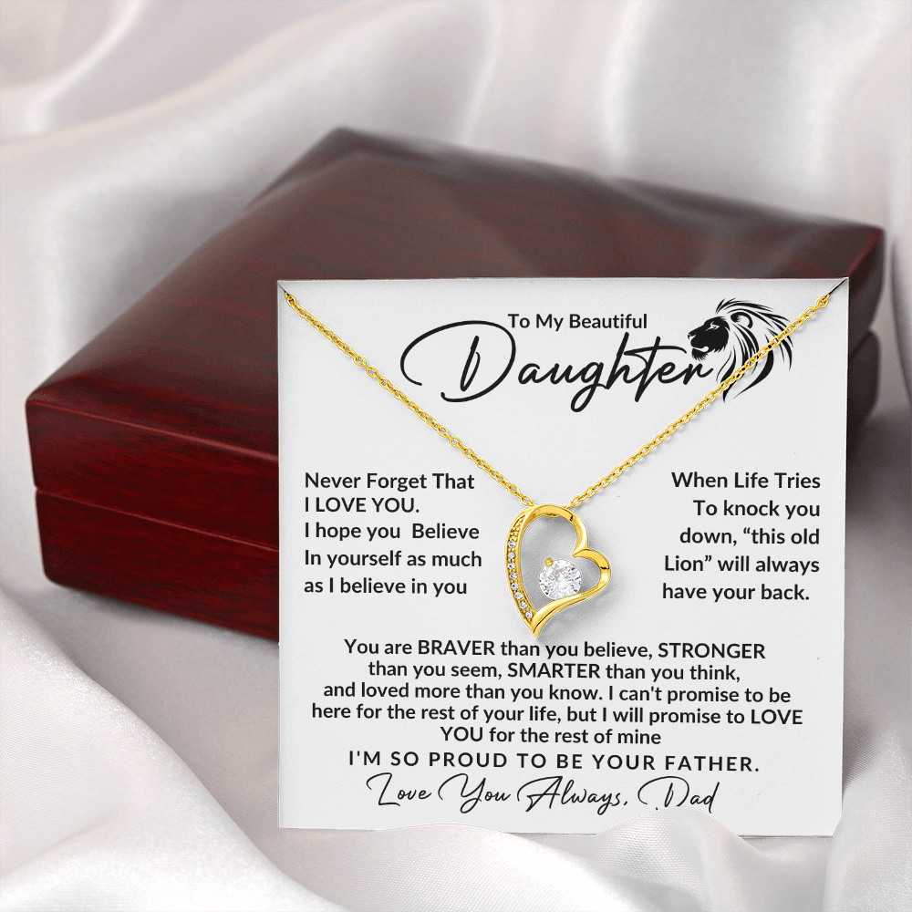 Let Your Beautiful Daughter Know, You ALWAYS Have Her Back