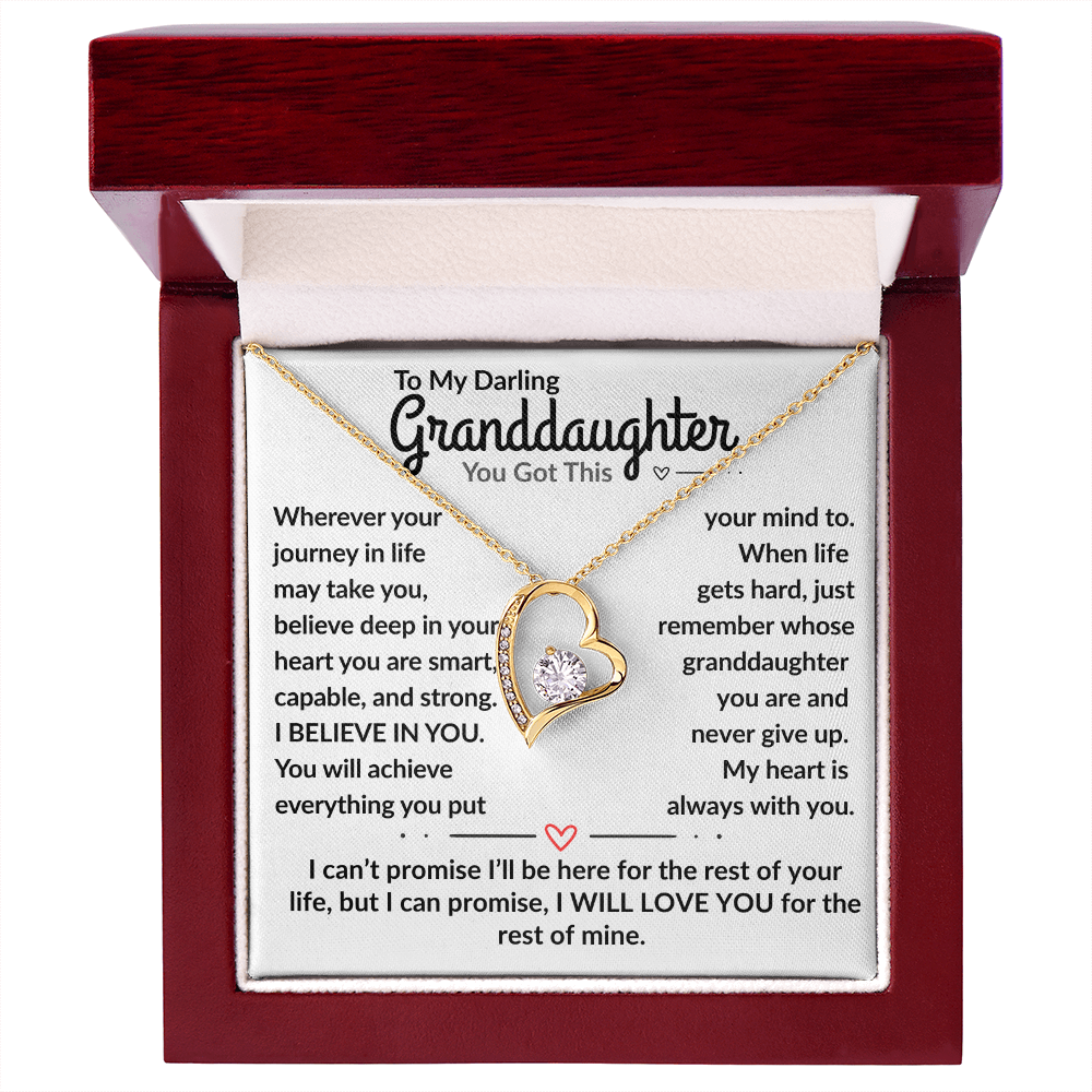 A Gift To My Incredible Granddaughter, You Got This