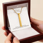 Personalized, Engraved (4 sides) This Anniversary Necklace Displays Your Love Always and Forever