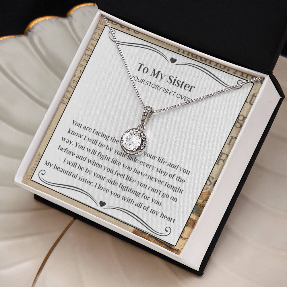 My Sister, Your Story Isn't Over, I Love You | To My Sister | Recovery Necklace | Survivor
