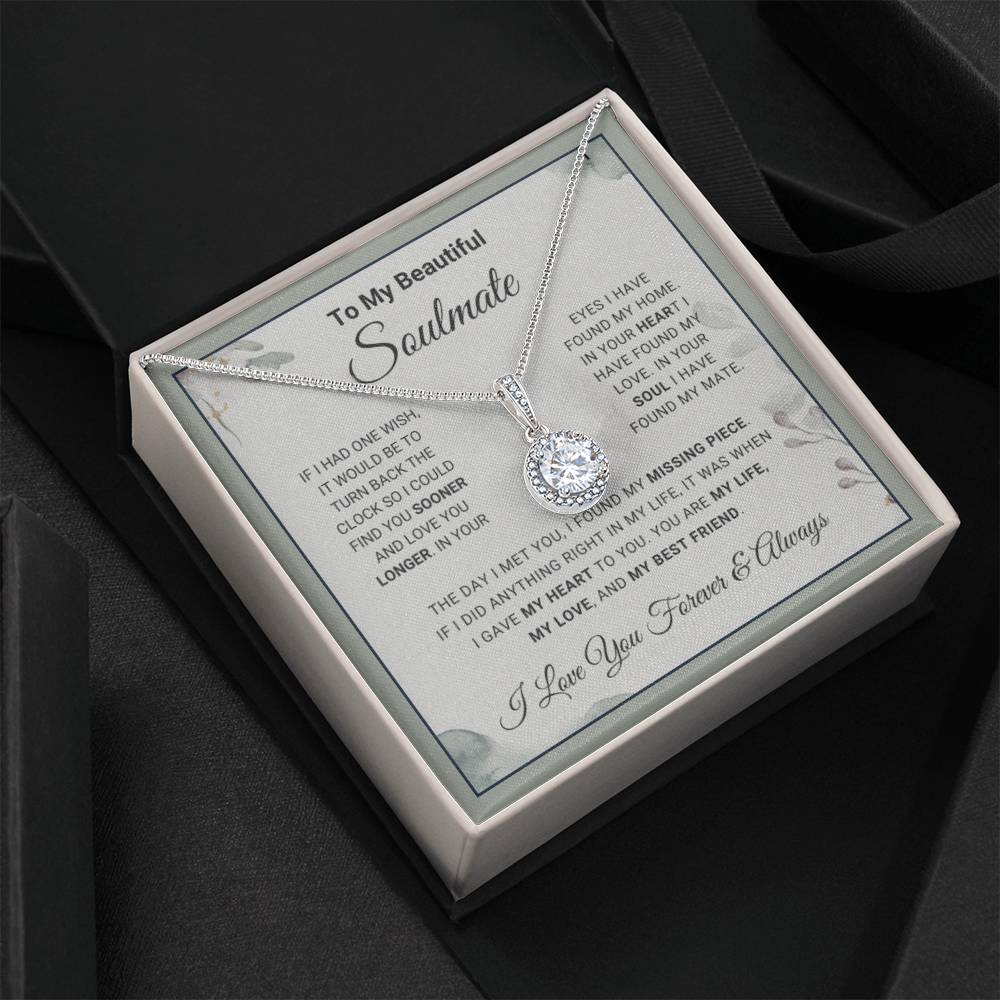 My Beautiful Soulmate | Eternal Hope Love Necklace | Gorgeous Gift for Your Soulmate