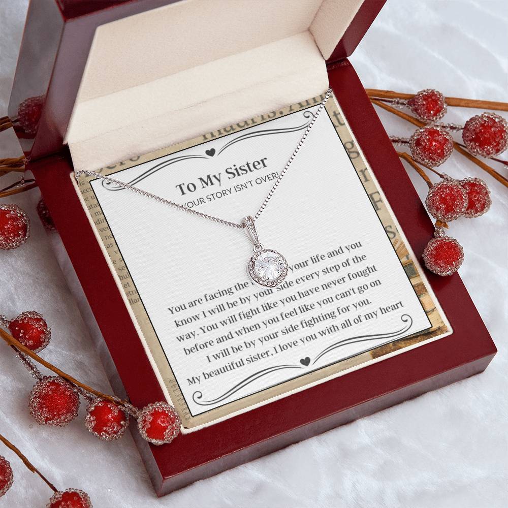 My Sister, Your Story Isn't Over, I Love You | To My Sister | Recovery Necklace | Survivor