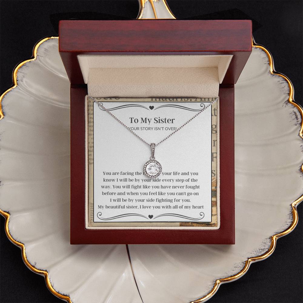 My Sister, Your Story Isn't Over, I Love You | To My Sister | Recovery Necklace | Survivor