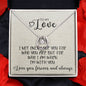 I Got Lucky When We Fell In Love Necklace