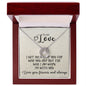 I Got Lucky When We Fell In Love Necklace