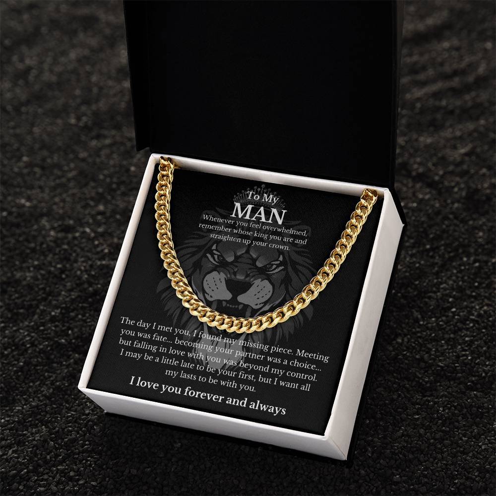 You Are My Man, And My King, Wear Your Crown ...