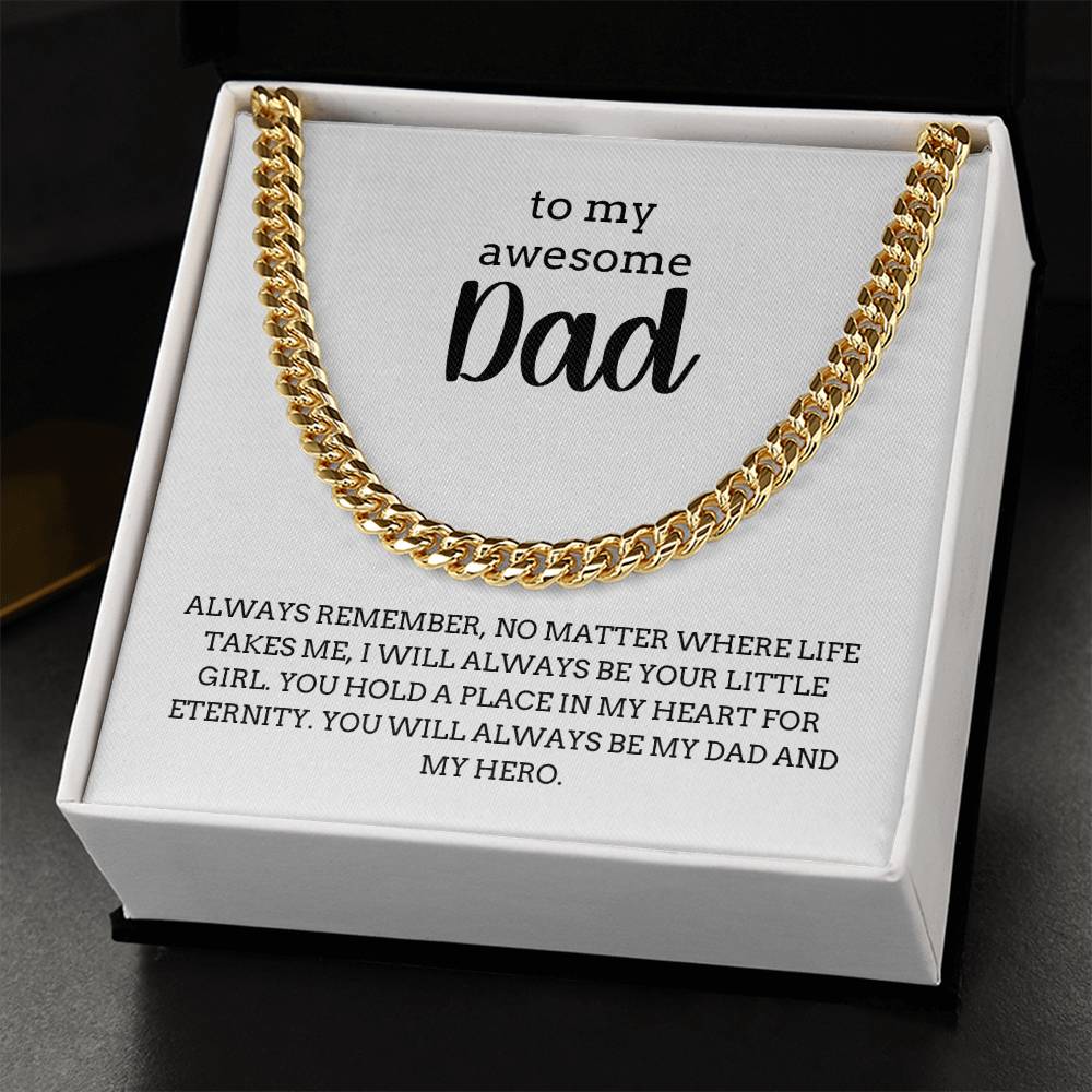 To My Awesome Dad