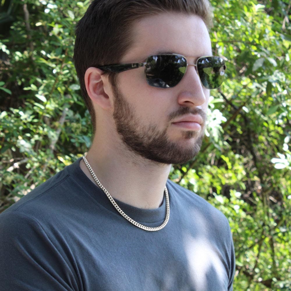 Gift for Son | Birthday Gift for Son | Sentimental Gifts for Son | Adoption Day Gift | Gotcha Day | Family Day | Cuban Link Chain for Men - BespokeBliss