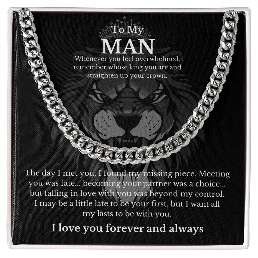 You Are My Man, And My King, Wear Your Crown ...