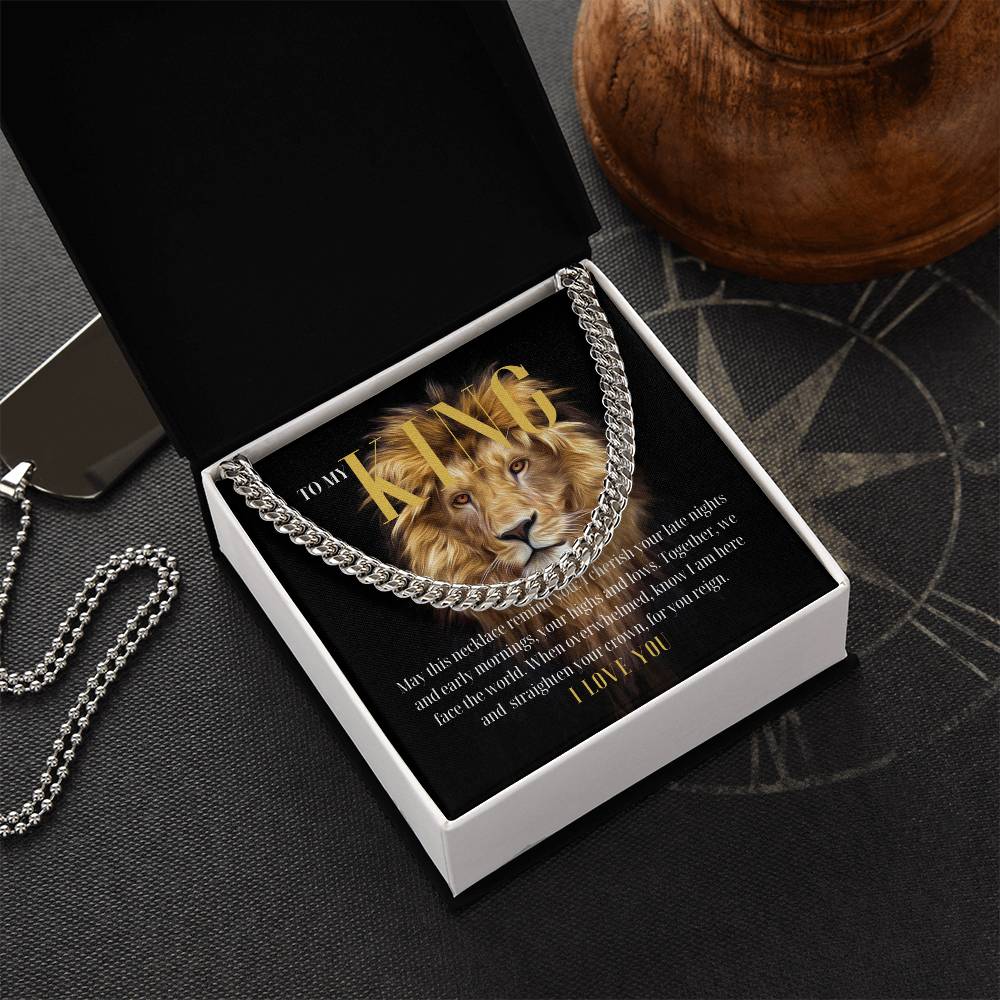 To My King, Straighten Your Crown, You Reign