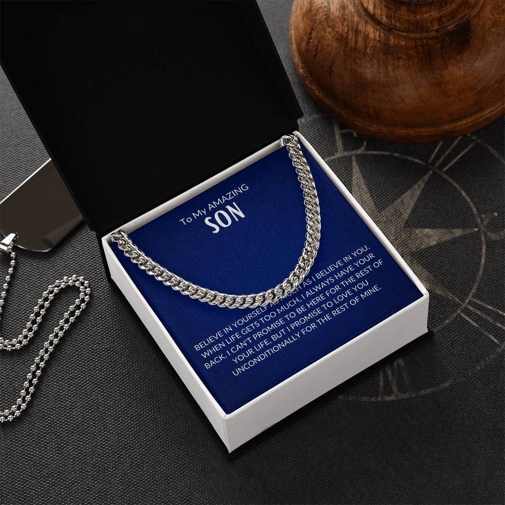 To My Amazing Son | Cuban Chain | Son I Love You