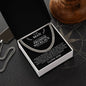 To My Man, A Promise Necklace To Remind You I Love You