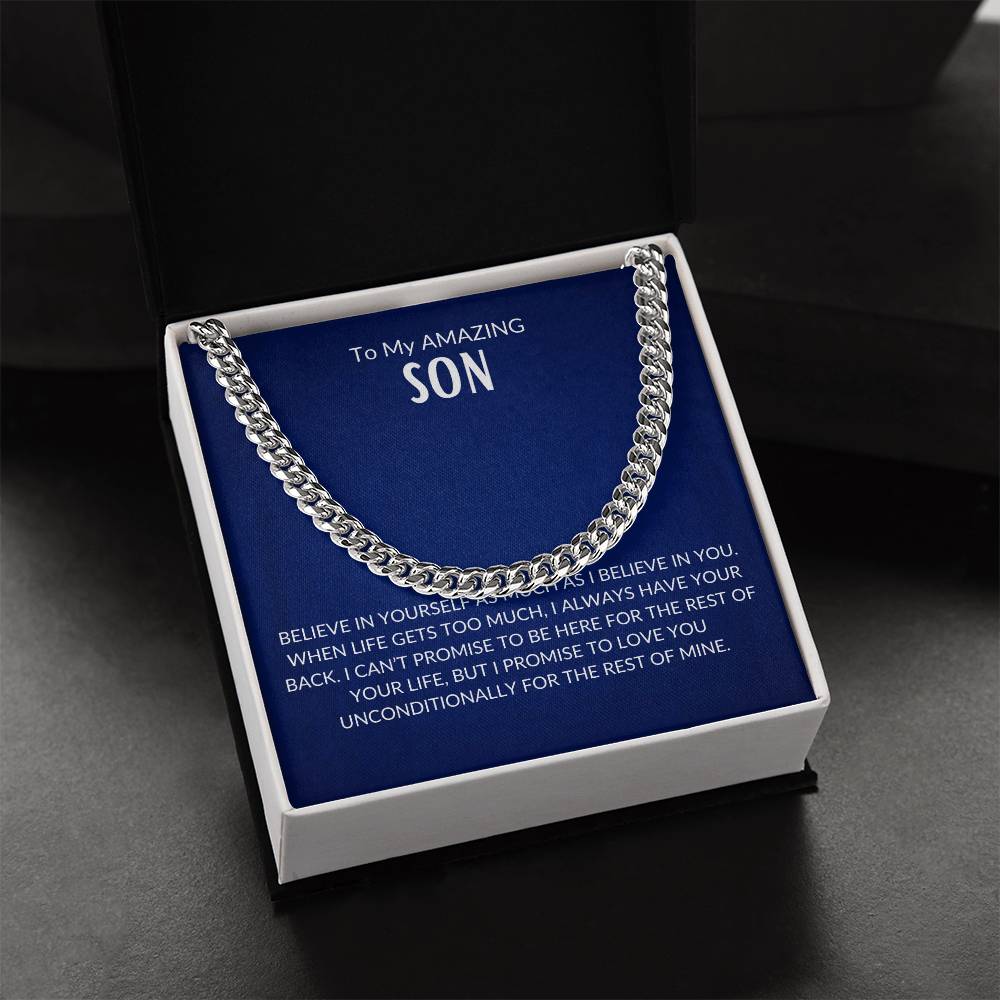 To My Amazing Son | Cuban Chain | Son I Love You