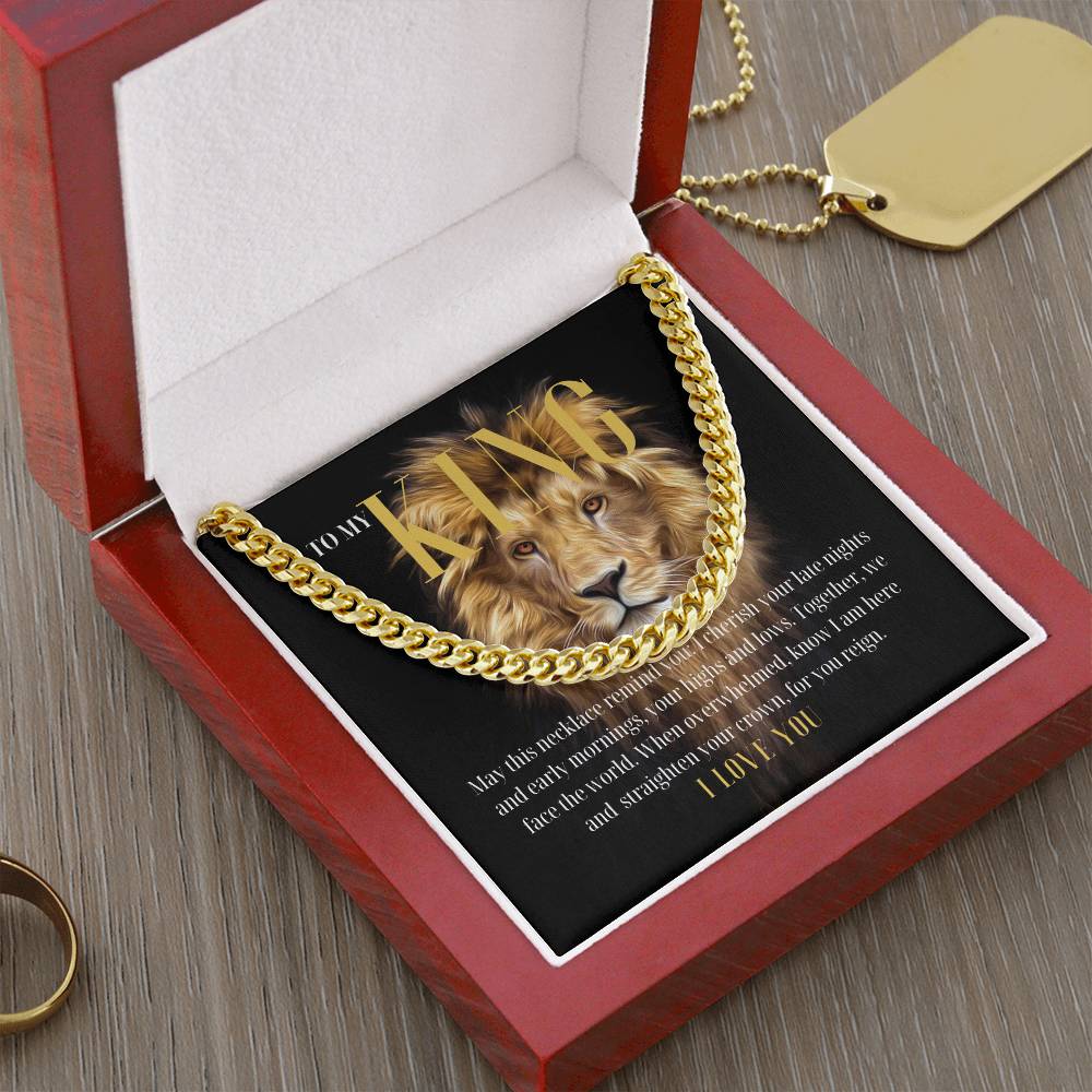 To My King, Straighten Your Crown, You Reign