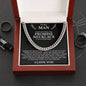 To My Man, A Promise Necklace To Remind You I Love You