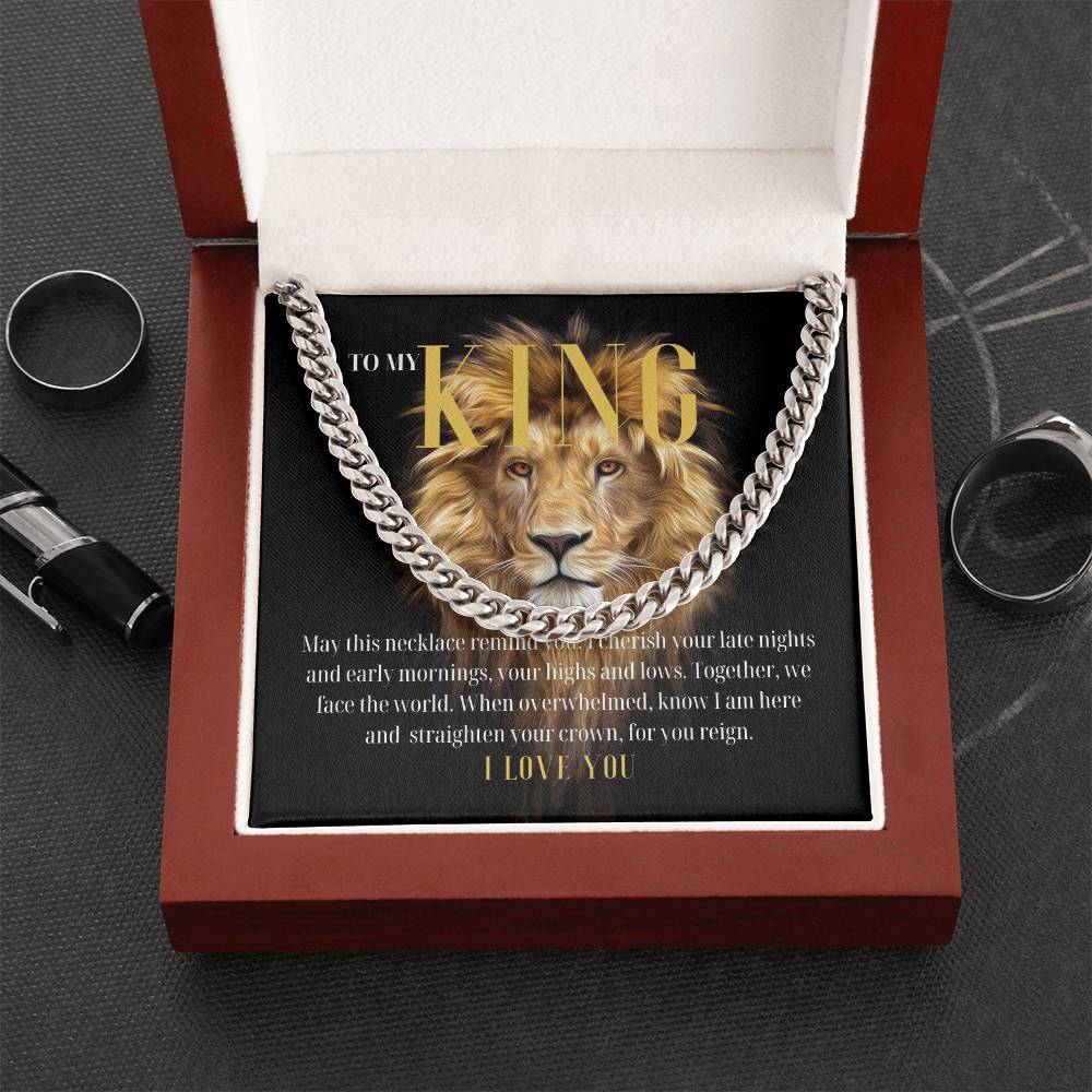 To My King, Straighten Your Crown, You Reign