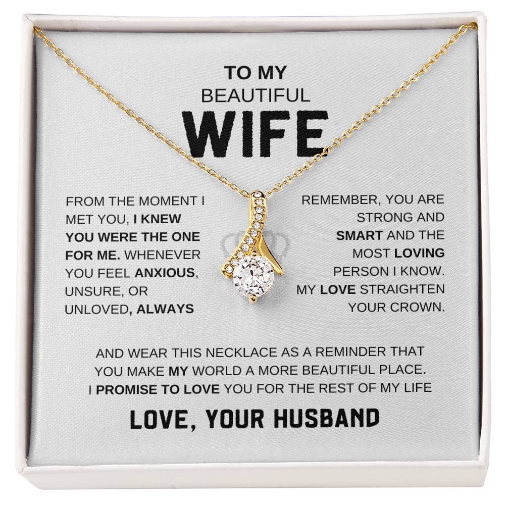 To My Beautiful Wife, Straighten Your Crown