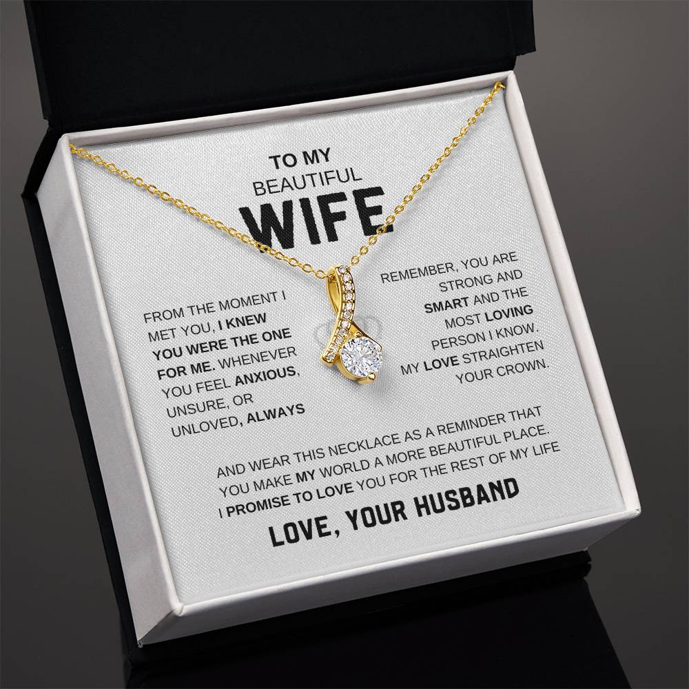To My Beautiful Wife, Straighten Your Crown