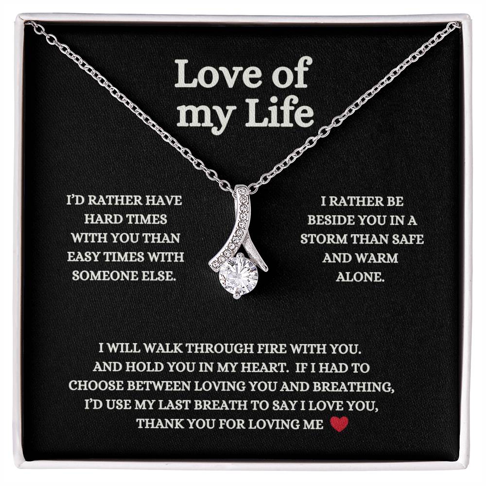 Love of my life, Alluring Beauty and Message Card