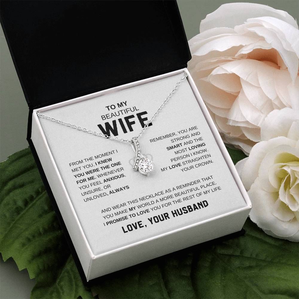 To My Beautiful Wife, Straighten Your Crown