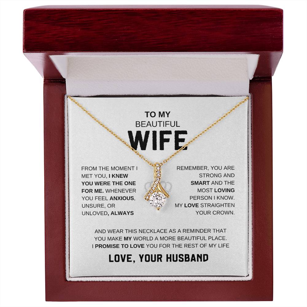 To My Beautiful Wife, Straighten Your Crown