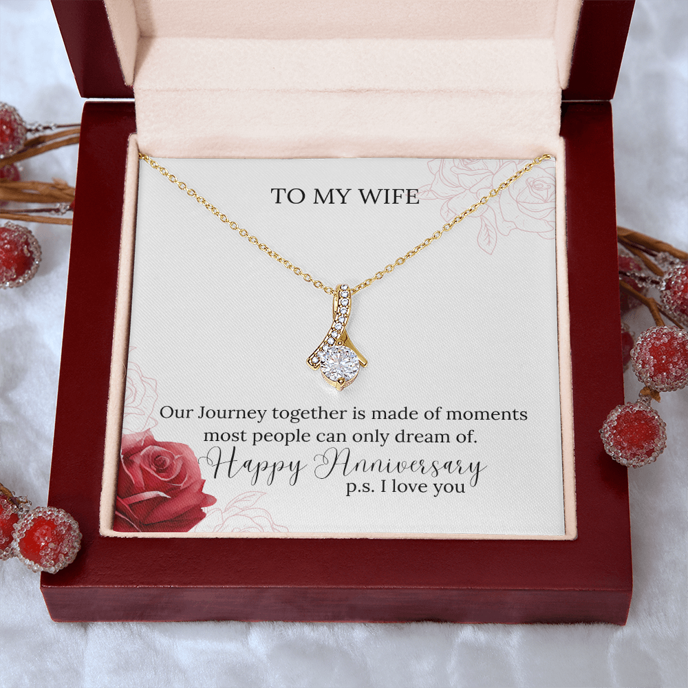 To My Wife on Our Anniversary, Our Journey Together is Made of Moments.