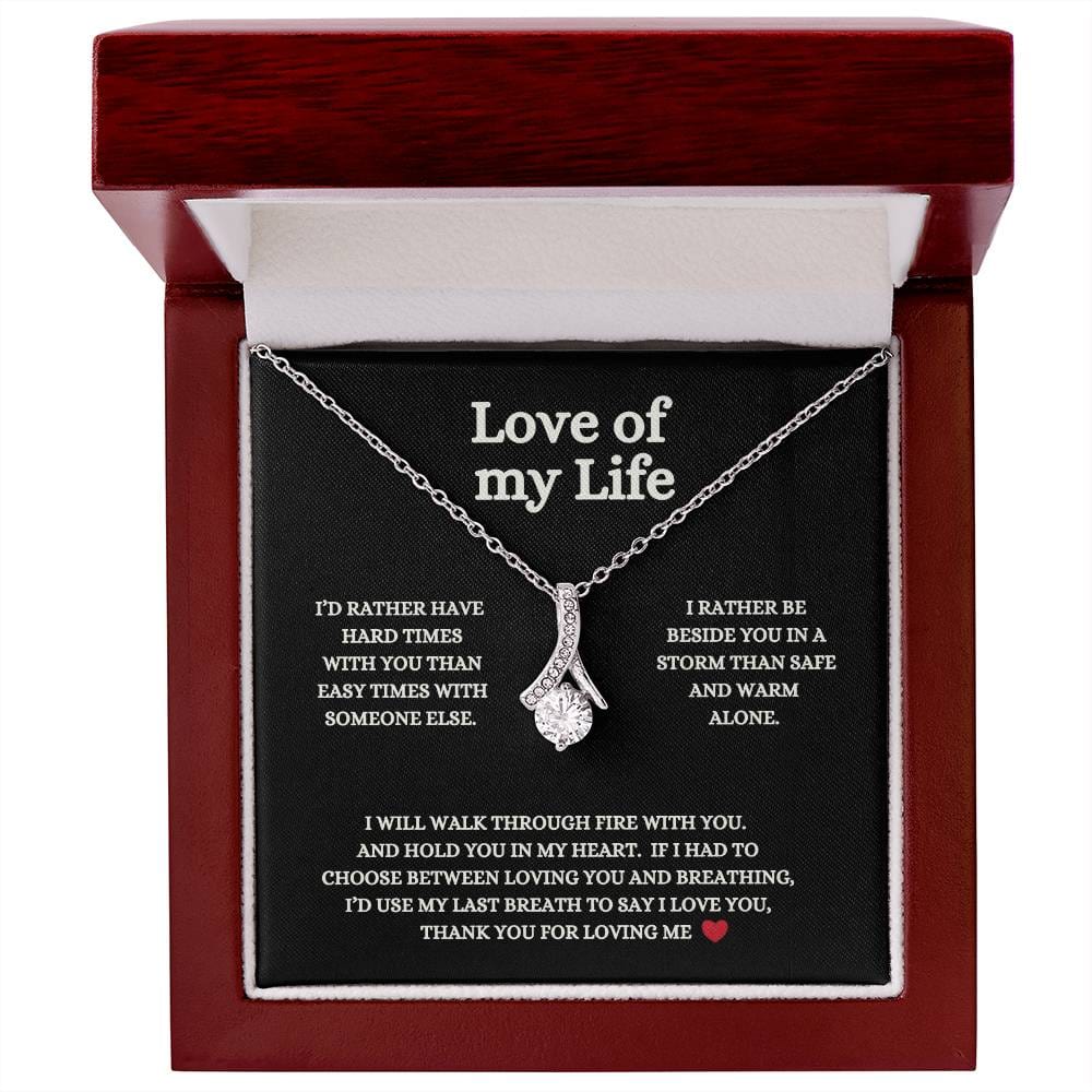 Love of my life, Alluring Beauty and Message Card