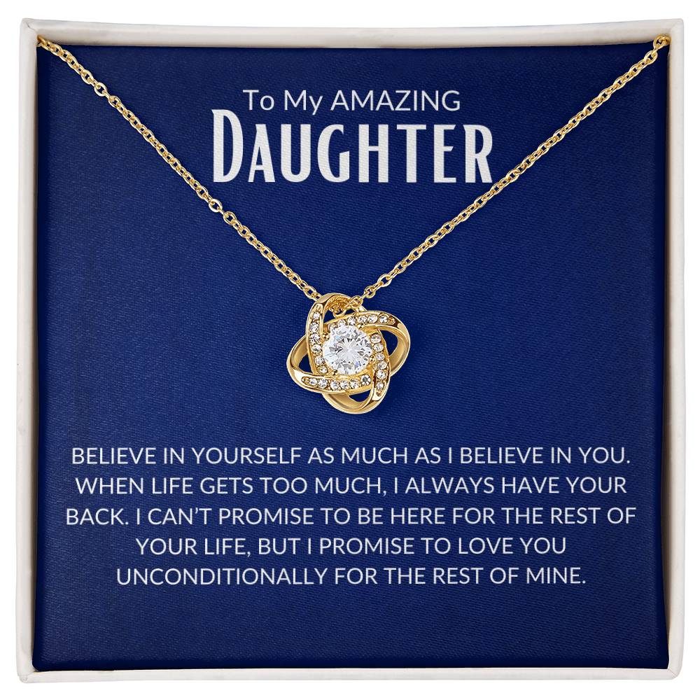 To My Amazing Daughter Necklace