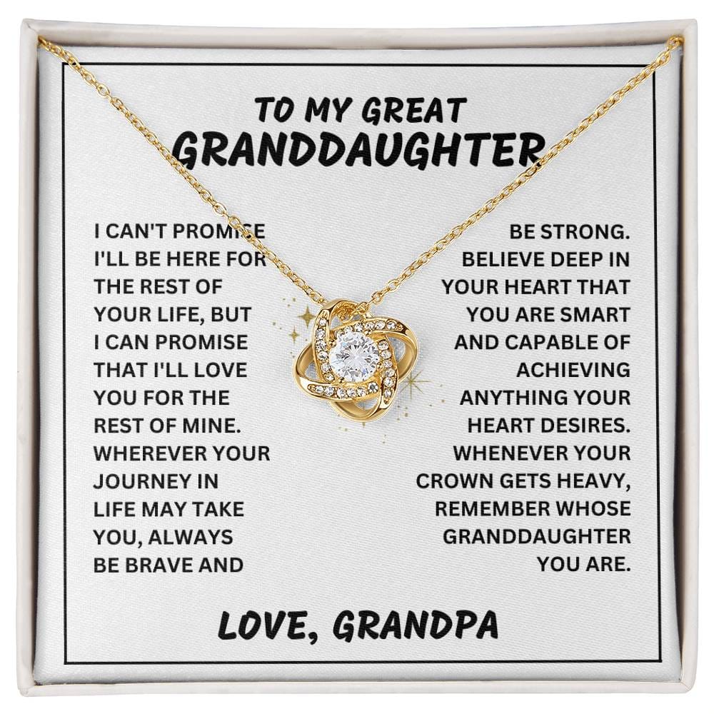 Great Granddaughter Love Grandpa